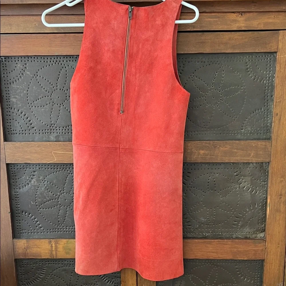 Free People Suede Mini Dress - Picture 3 of 7